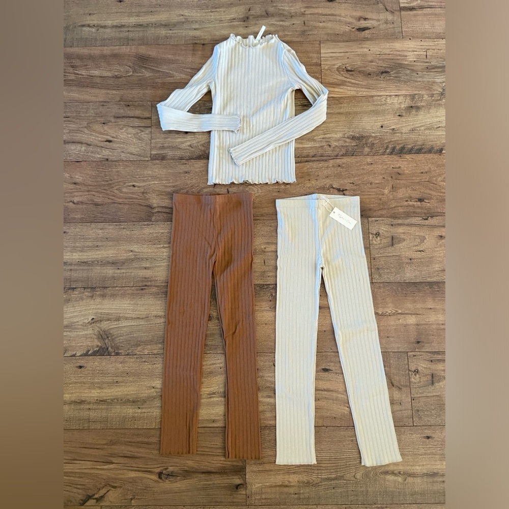 Rylee + Cru Shirt and Leggings Bundle, 10-12 yrs